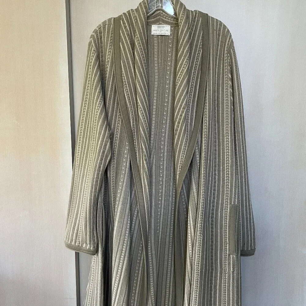 Coogi Knit Coat - Picture 1 of 1